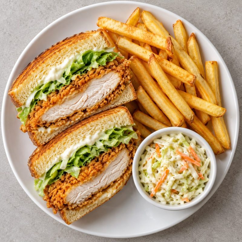 Fried Chicken Breast Sandwich