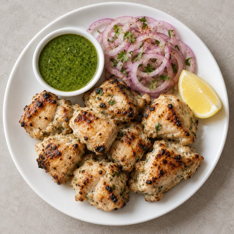 Boneless Chicken Malai Boti